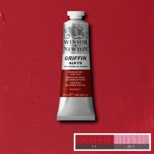 098 Cadmium Red Deep Hue, farba olejna alkidowa Griffin W&N