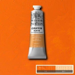 090 Cadmium Orange Hue, farba olejna alkidowa Griffin W&N