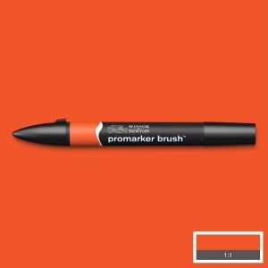 Brush Marker BRIGHT ORANGE (O177)