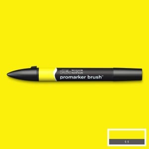 Brush Marker YELLOW (Y657)