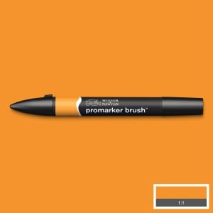 Brush Marker AMBER (O567)