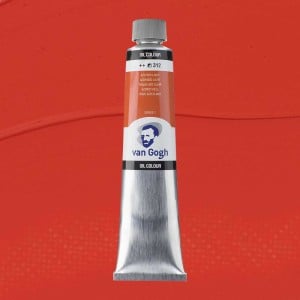 312 Azo Red Light, farba olejna Van Gogh Talens
