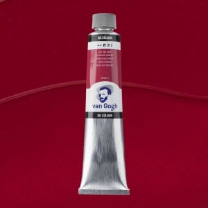 313 Azo Red Deep, farba olejna Van Gogh Talens