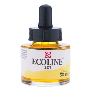 201 Light Yellow, akwarela Ecoline Talens