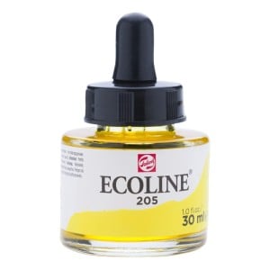 205 Lemon Yellow, akwarela Ecoline Talens