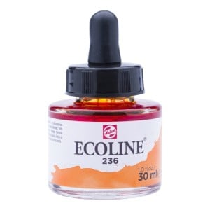 236 Light Orange, akwarela Ecoline Talens