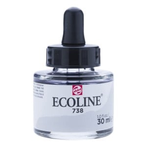 738 Cold Grey Light, akwarela Ecoline Talens