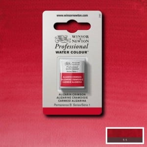 004 Alizarin Crimson, akwarela Professional W&N