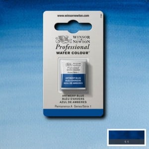 010 Antwerp Blue, akwarela Professional W&N