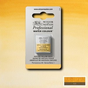 425 Naples Yellow Deep, akwarela Professional W&N