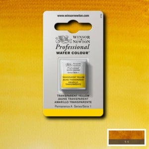 653 Transparent Yellow, akwarela Professional W&N