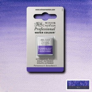672 Ultramarine Violet, akwarela Professional W&N