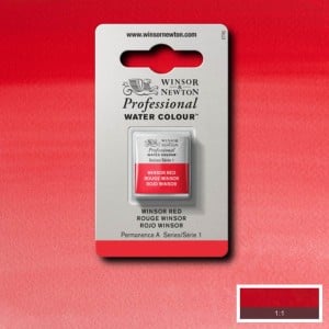 726 Winsor Red, akwarela Professional W&N