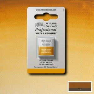 744 Yellow Ochre, akwarela Professional W&N