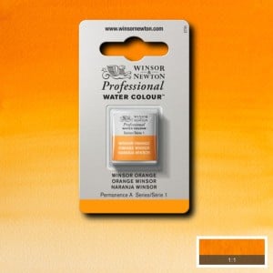 723 Winsor Orange (Red Shade), akwarela Professional W&N