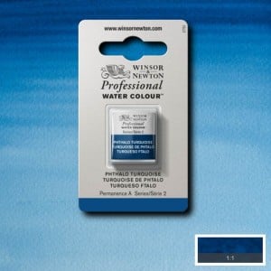 526 Phthalo Turquoise, akwarela Professional W&N