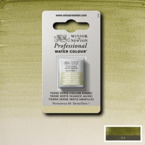 W&N akwarela Professional Terre Verte (Yellow Shade)