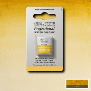 745 Yellow Ochre Light, akwarela Professional W&N