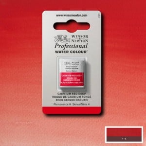 097 Cadmium Red Deep, akwarela Professional W&N