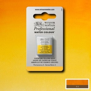 111 Cadmium Yellow Deep, akwarela Professional W&N