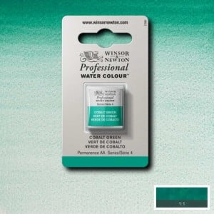 184 Cobalt Green, akwarela Professional W&N