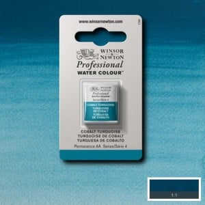 190 Cobalt Turquoise, akwarela Professional W&N