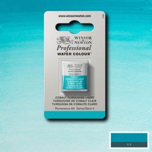 191 Cobalt Turquoise Light, akwarela Professional W&N