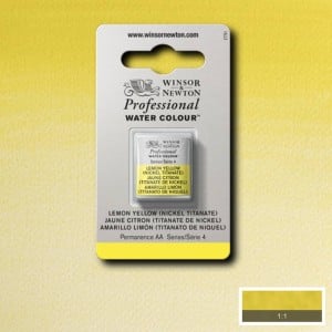 347 Lemon Yellow (Nickel Titanate), akwarela Professional W&N