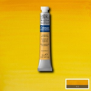 109 Cadmium Yellow Hue, akwarela Cotman W&N