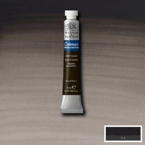 331 Ivory Black, akwarela Cotman W&N