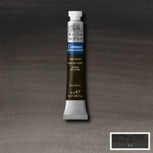 337 Lamp Black, akwarela Cotman W&N