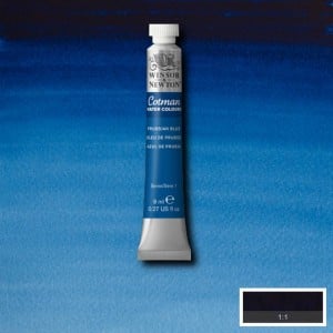 538 Prussian Blue, akwarela Cotman W&N