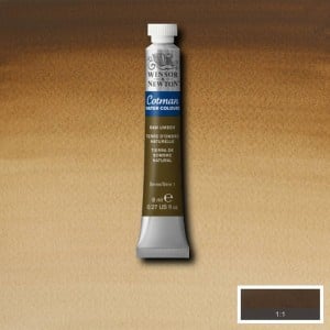 554 Raw Umber, akwarela Cotman W&N