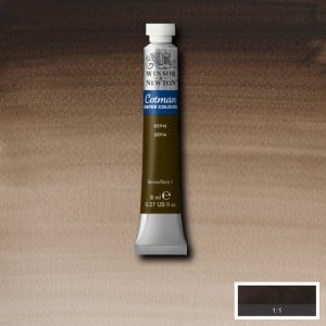 609 Sepia, akwarela Cotman W&N