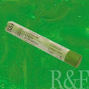 R&F Pigment Stick Cadmium Green - sztyft pigmentowy