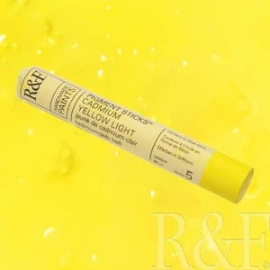 R&F Pigment Stick Cadmium Yellow Light - sztyft pigmentowy