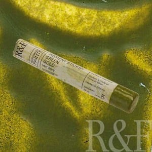 R&F Pigment Stick Green Gold - sztyft pigmentowy