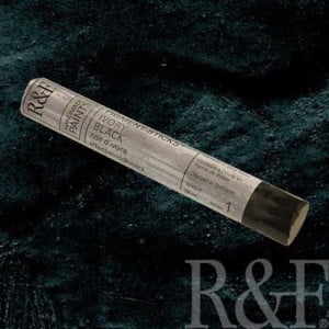 2112 Ivory Black, sztyft olejny Pigment Stick R&F