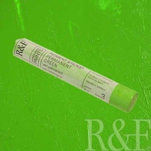 R&F Pigment Stick Permanent Green - sztyft pigmentowy
