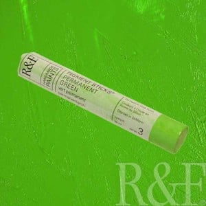 213G Permanent Green, sztyft olejny Pigment Stick R&F