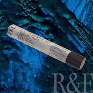 2143 Phthalo Blue, sztyft olejny Pigment Stick R&F
