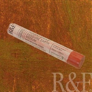 212G  Sanguine Earth Medium, sztyft olejny Pigment Stick R&F
