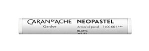 Caran d'Ache Neopastel 001 White - pastel olejna