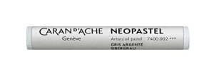 Caran d'Ache Neopastel 002 Silver Grey - pastel olejna