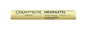 Caran d'Ache Neopastel 011 Pale Yellow - pastel olejna