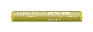 Caran d'Ache Neopastel 015 Olive Yellow - pastel olejna