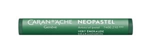 Caran d'Ache Neopastel 210 Emerald Green - pastel olejna