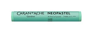 Caran d'Ache Neopastel 211 Jade Green - pastel olejna