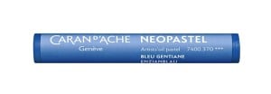 Caran d'Ache Neopastel 370 Gentian Blue - pastel olejna