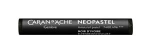 Caran d'Ache Neopastel 496 Ivory Black - pastel olejna